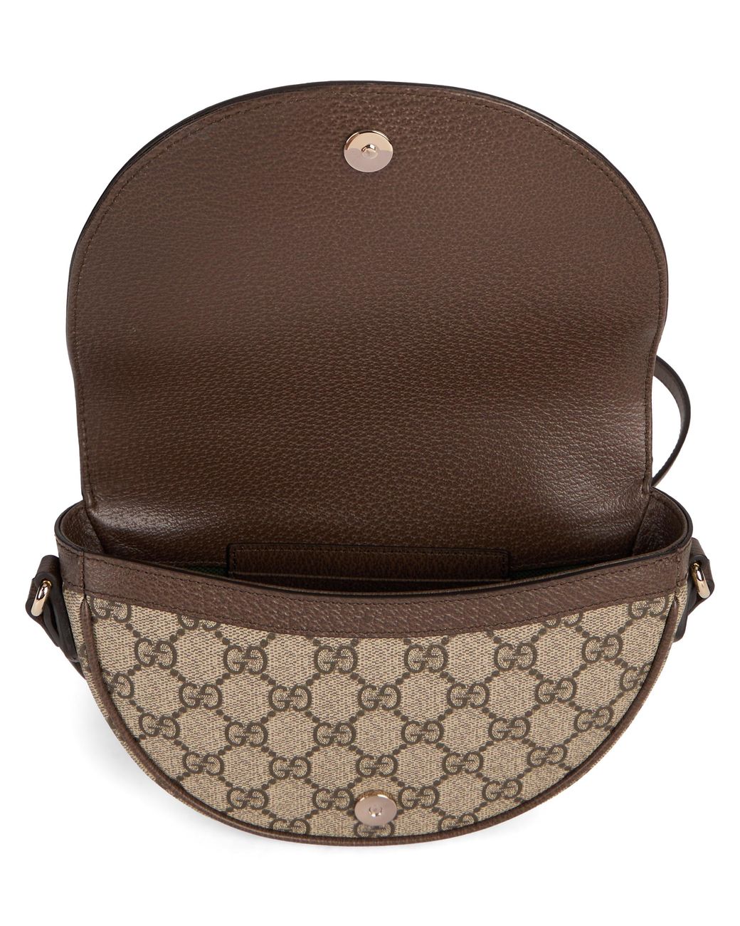 Gucci Brown Shoulder Bag Ophidia Polyurethane