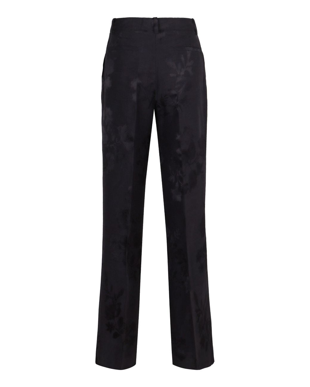P.A.R.O.S.H. Blue Linen Trousers