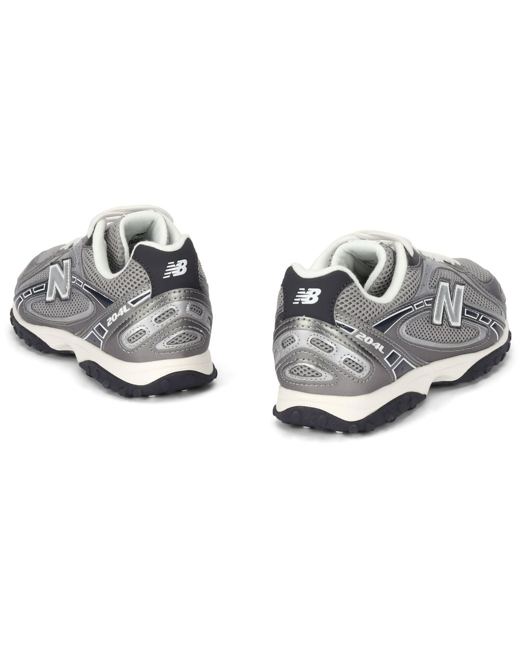 New Balance White Sneakers With Logo 204L
