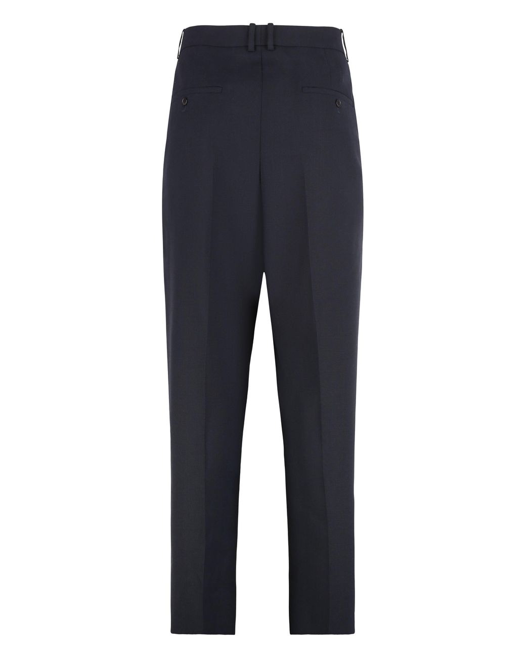 Saint Laurent Blue Tailored Wool Trousers for men