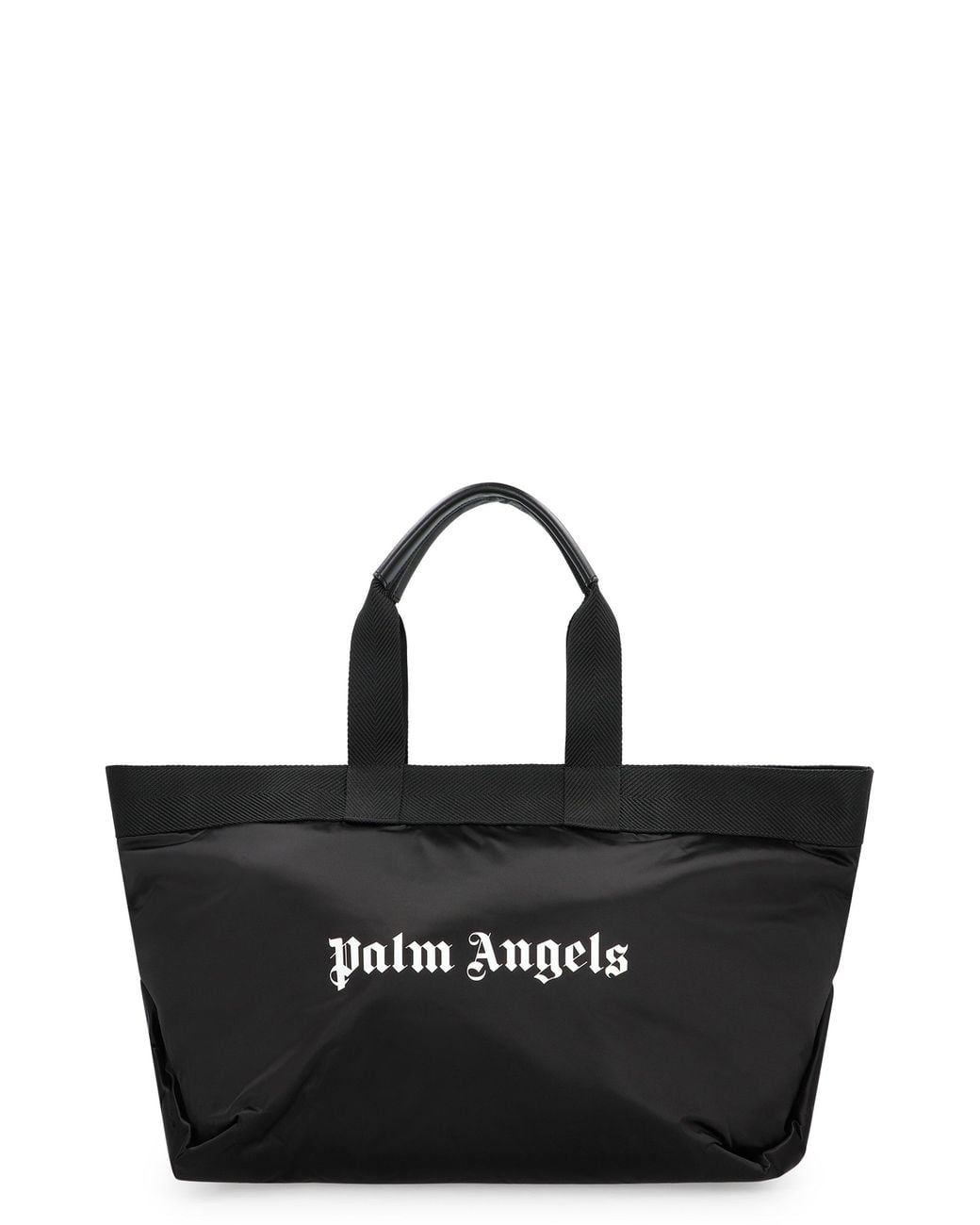 Palm Angels Black Tote Bag for men