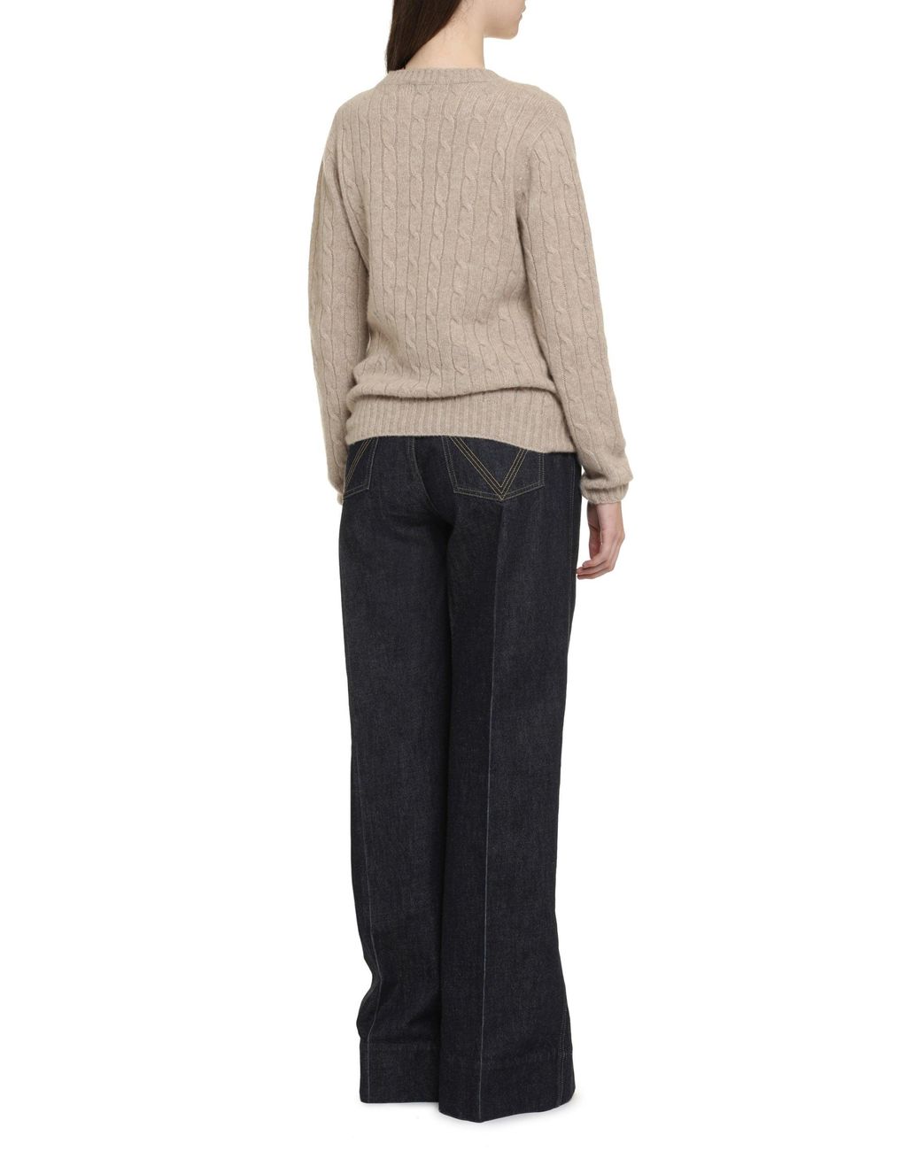 THE (Alphabet) Brown The (Knit)