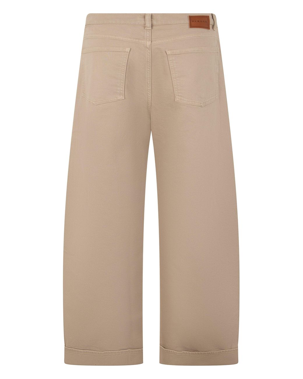 P.A.R.O.S.H. Natural Wide Denim Pants