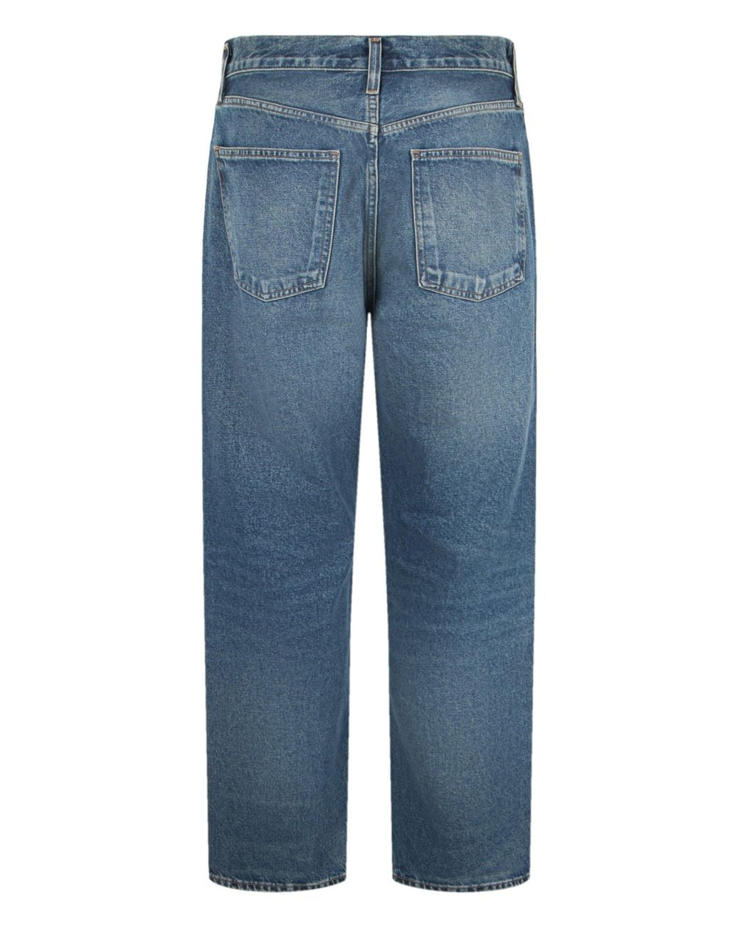 Agolde Blue Straight Leg Jeans for men