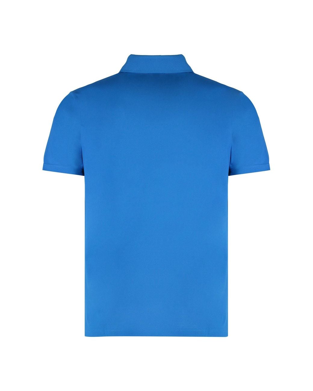 Paul & Shark Blue Cotton Piqué Polo Shirts for men