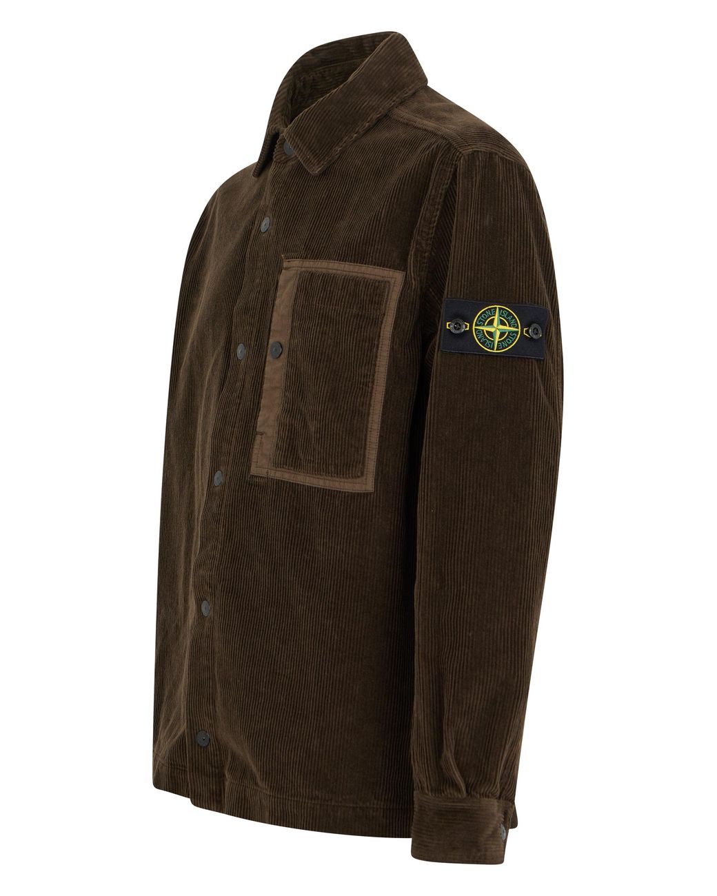 Stone Island Brown Long Sleeve Shirt for men
