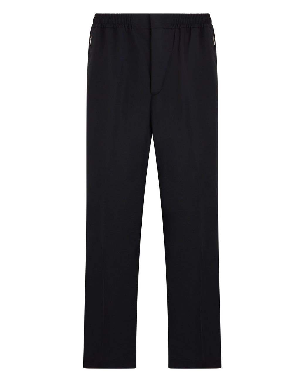 Laminar Blue Pants With Elastic Waistband for men