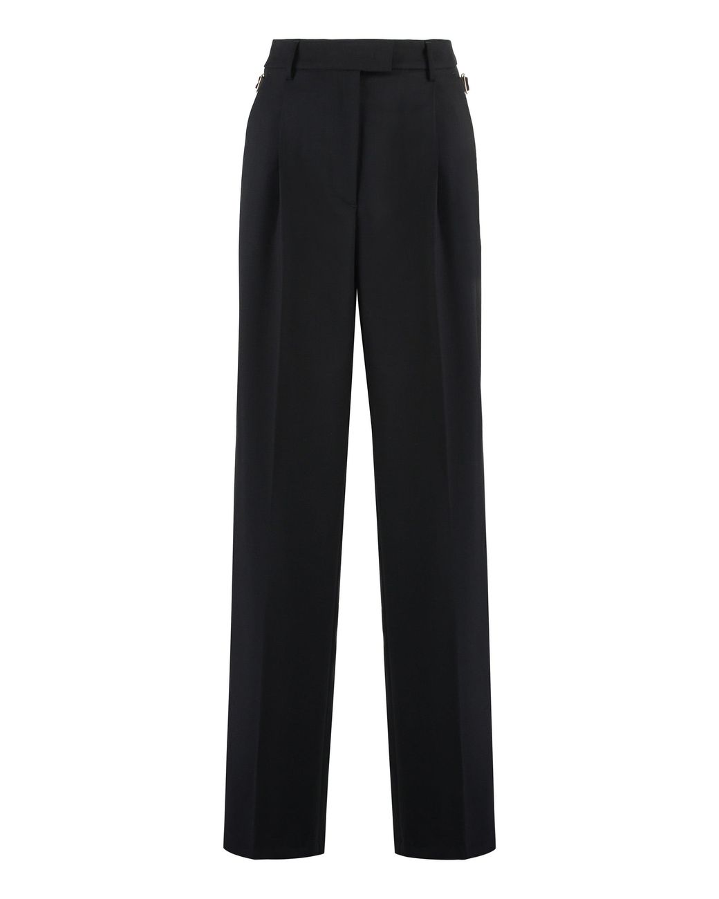 PT01 Black Virgin Wool Trousers