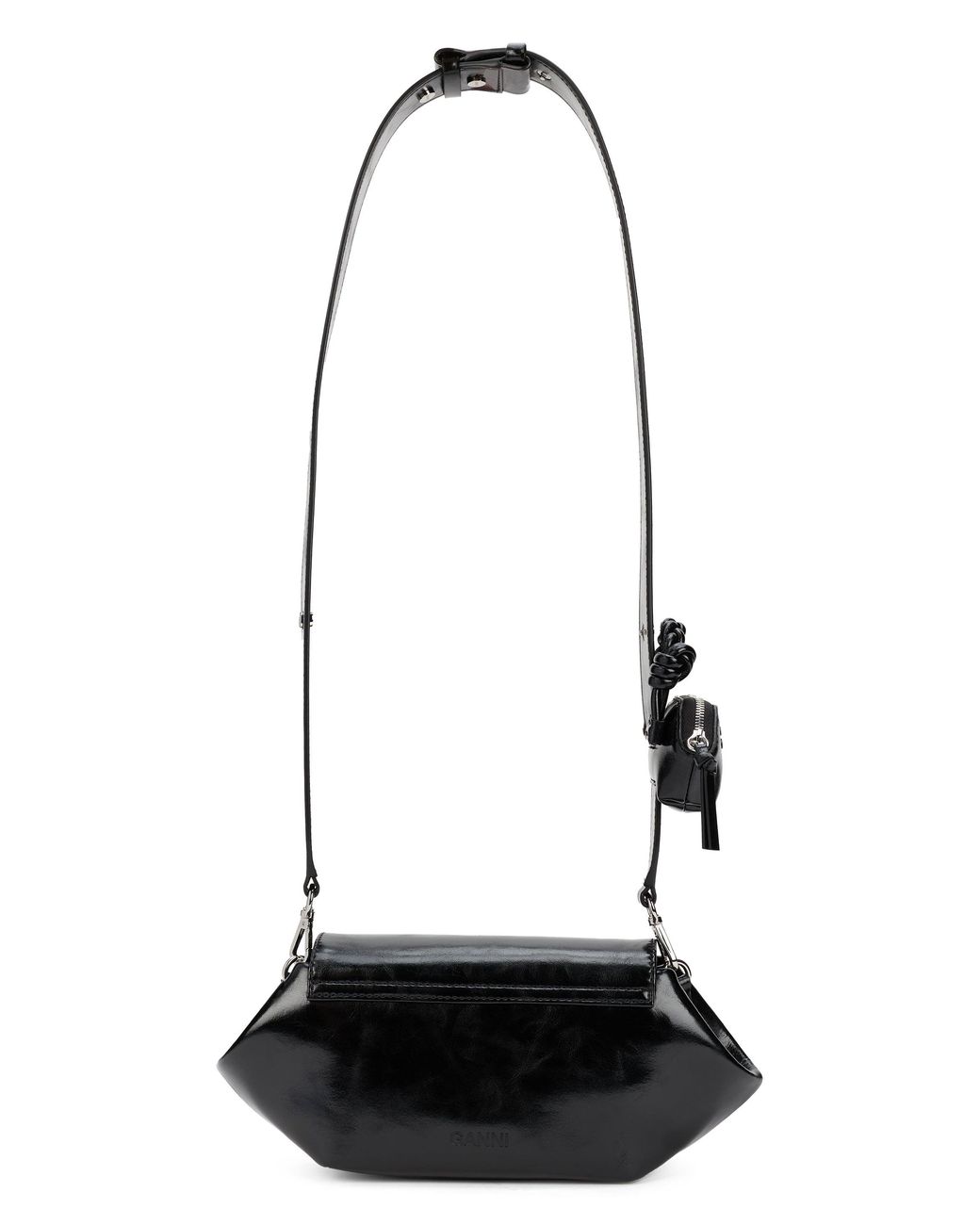 Ganni Black Shoulder Bag