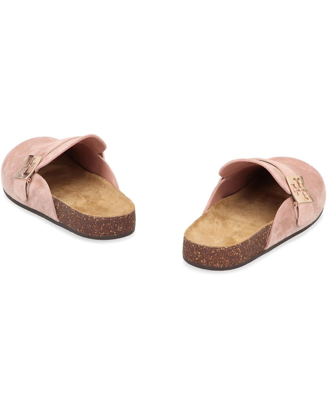 Tory Burch Pink Mules Mellow