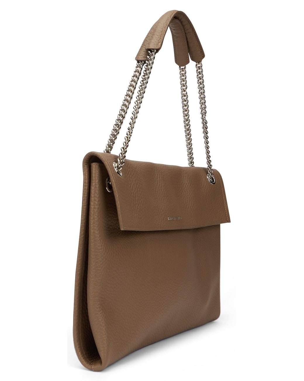 Orciani Brown Shoulder Bag Venus Soft