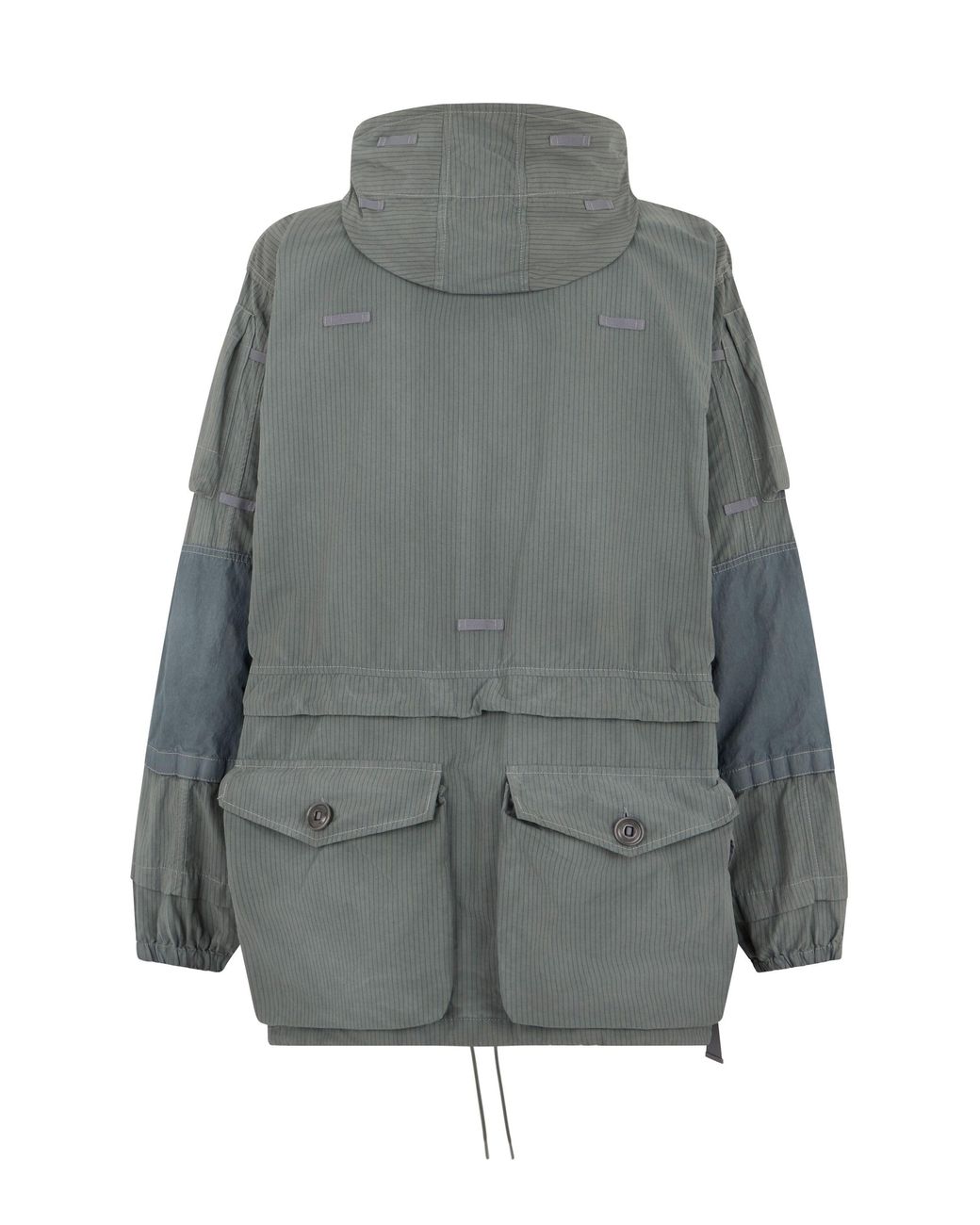 Maison Margiela Gray Oversized Parka for men