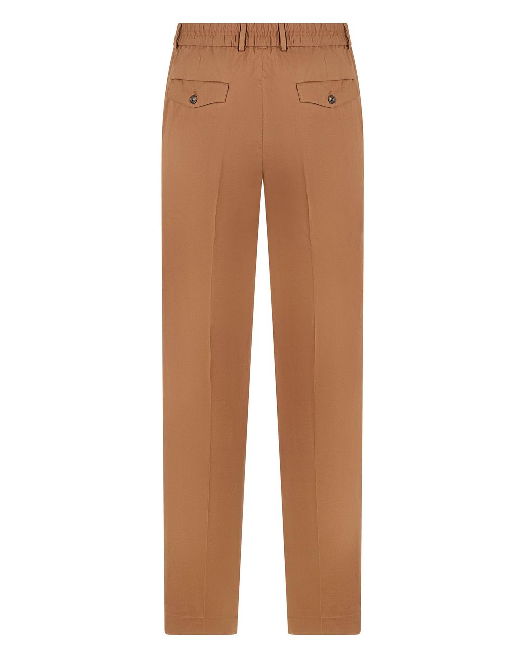 Slowear Brown Straight Cotton Pants for men