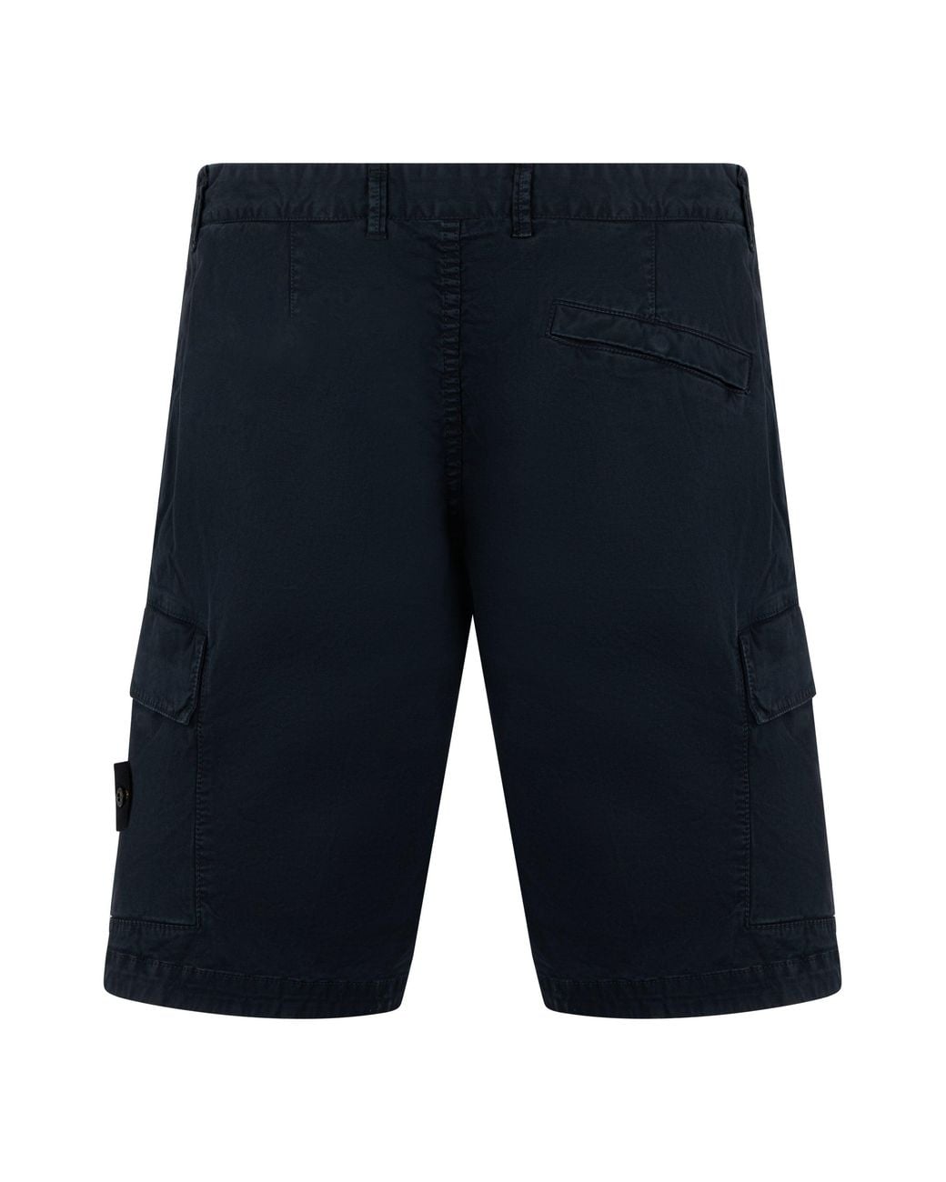 Stone Island Blue Bermuda Cargo for men