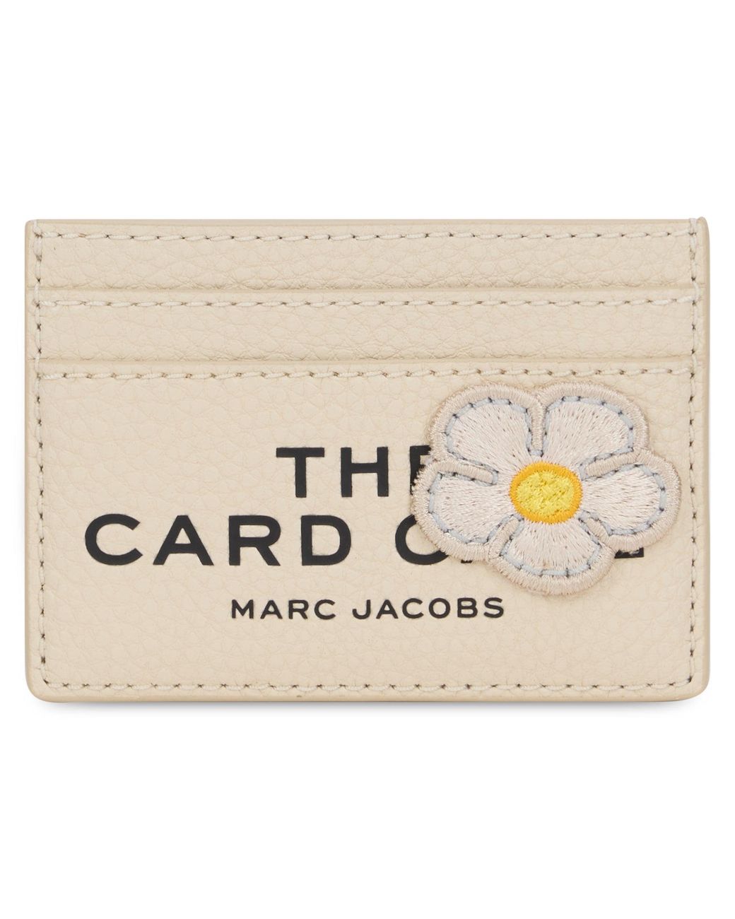 Marc Jacobs Natural Card Holder The Camp Patchwork Calfskin Wallets & Purses