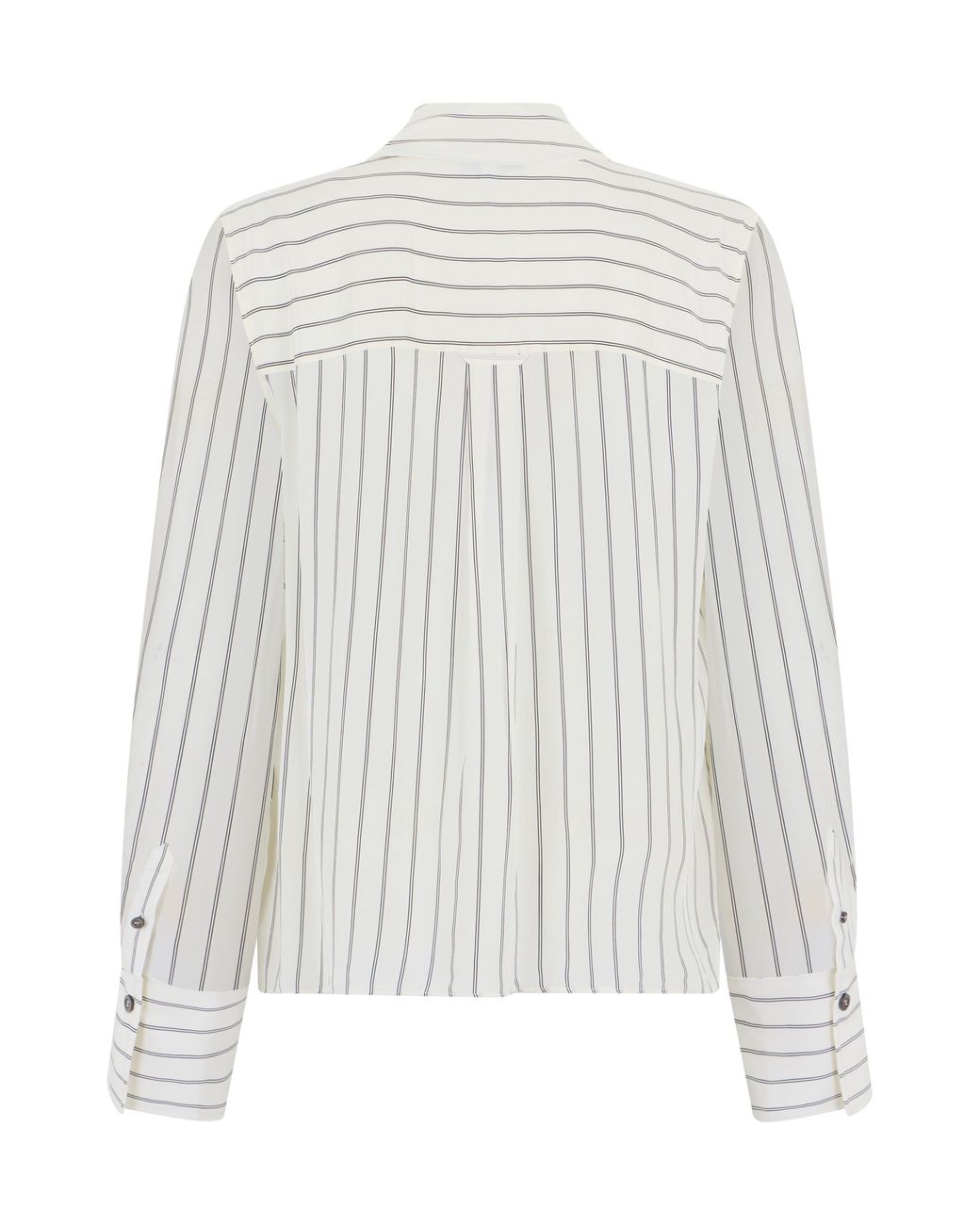 Veronica Beard White Shirt With Long Sleeves Stripes