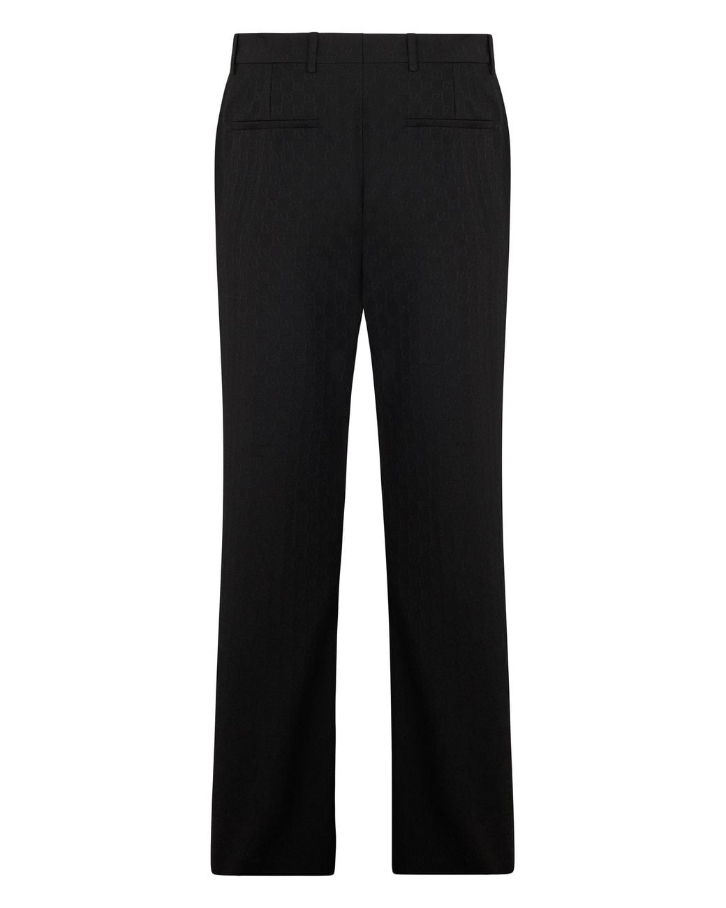 Gucci Black Wool Blend Pants for men