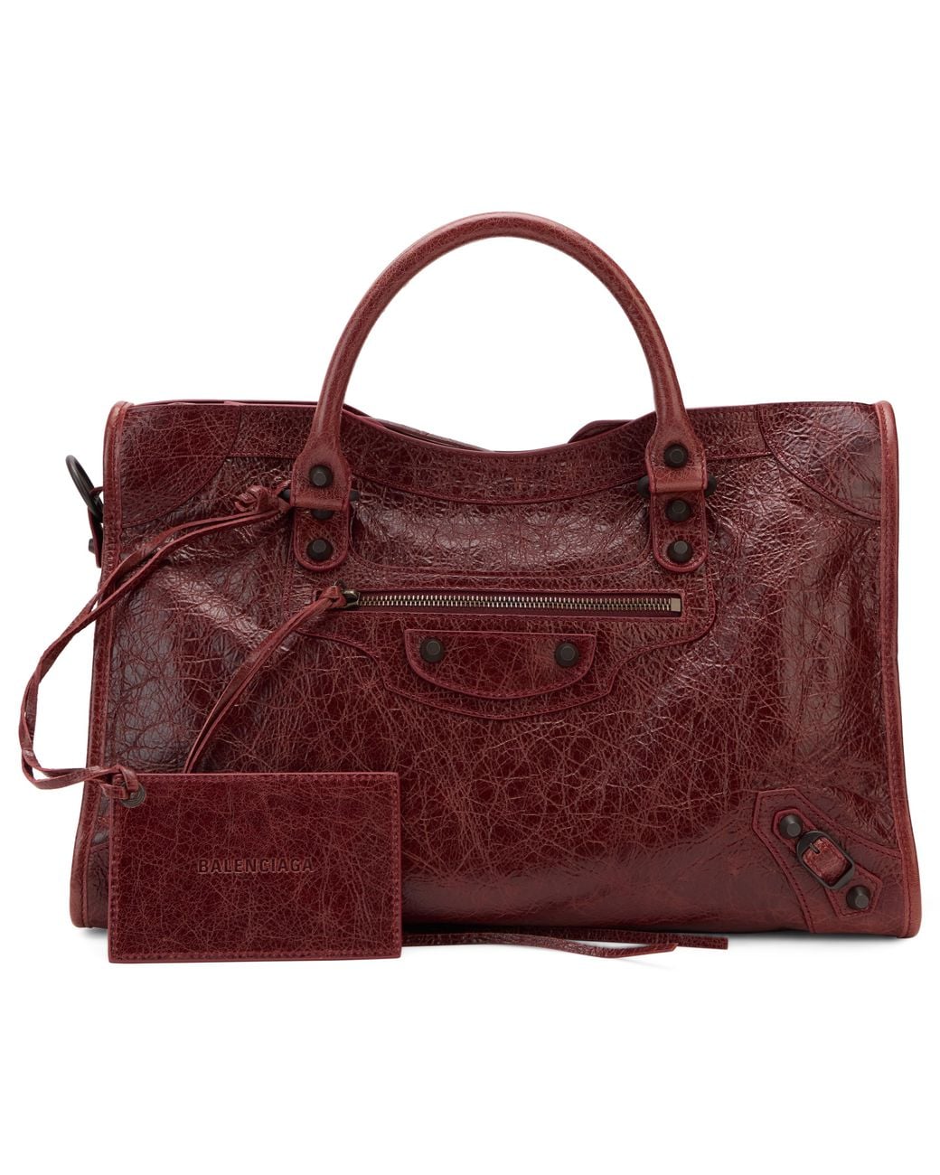 Balenciaga Purple Handbag Le City M