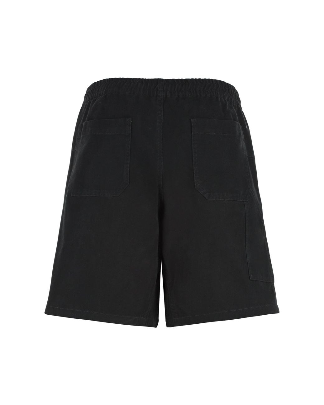 A.P.C. Black Norris Cotton Bermuda Shorts for men