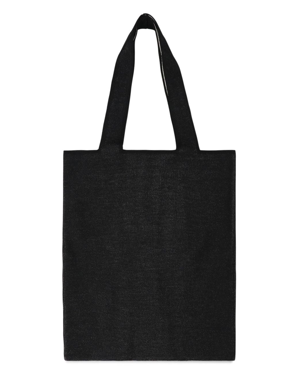 Palm Angels Black Tote Bag With Logo for men