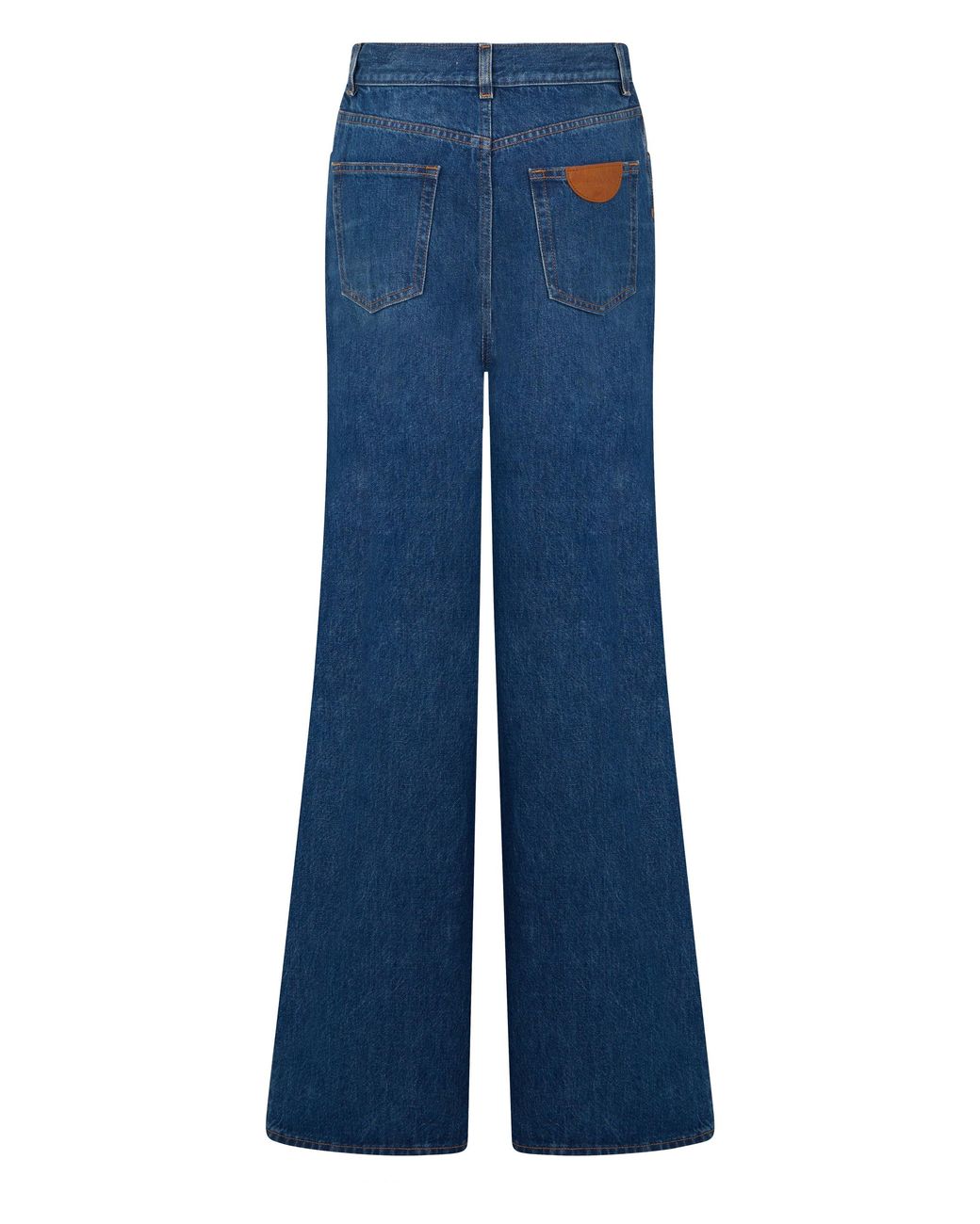 Chloé Blue Bell-Bottom Jeans