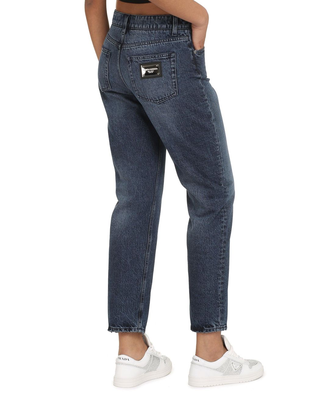 Dolce & Gabbana Blue Boyfriend Jeans
