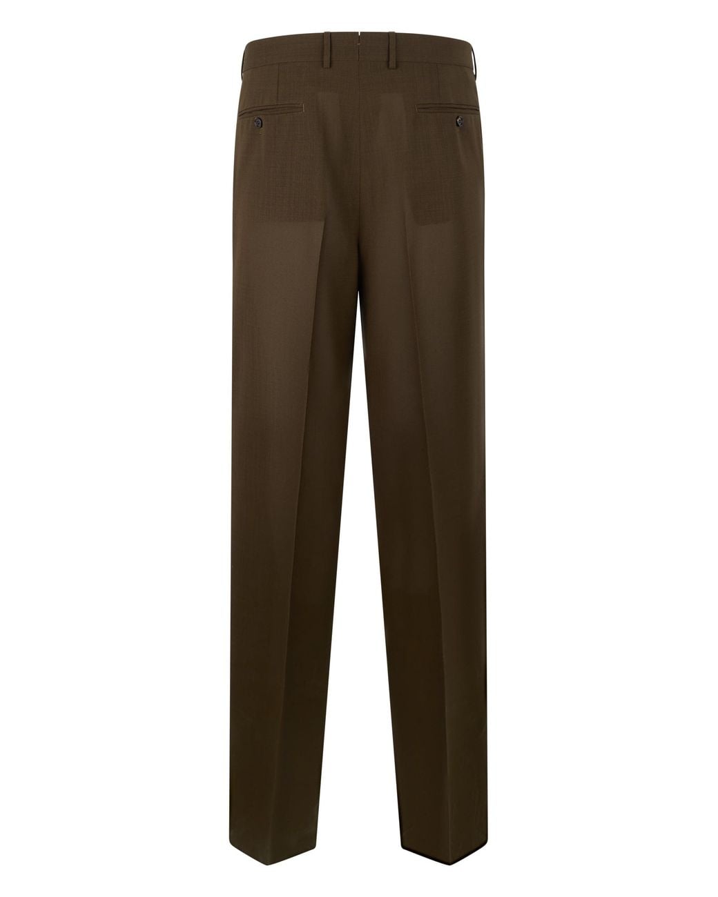 Tom Ford Brown Classic Wool Trousers for men