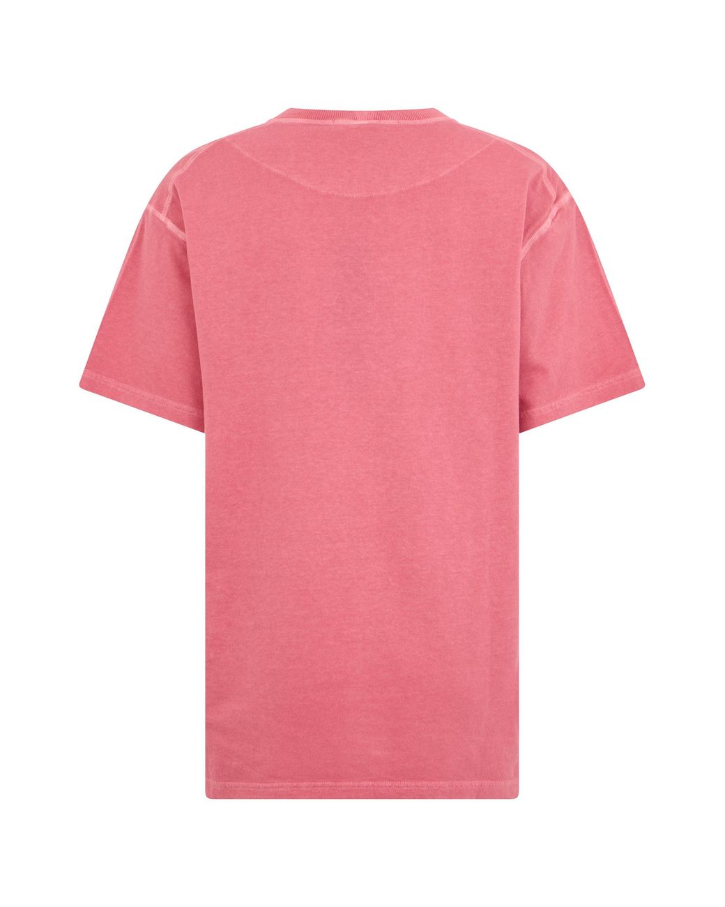 Stone Island Pink Short-Sleeve T-Shirt Cotton T-Shirts for men