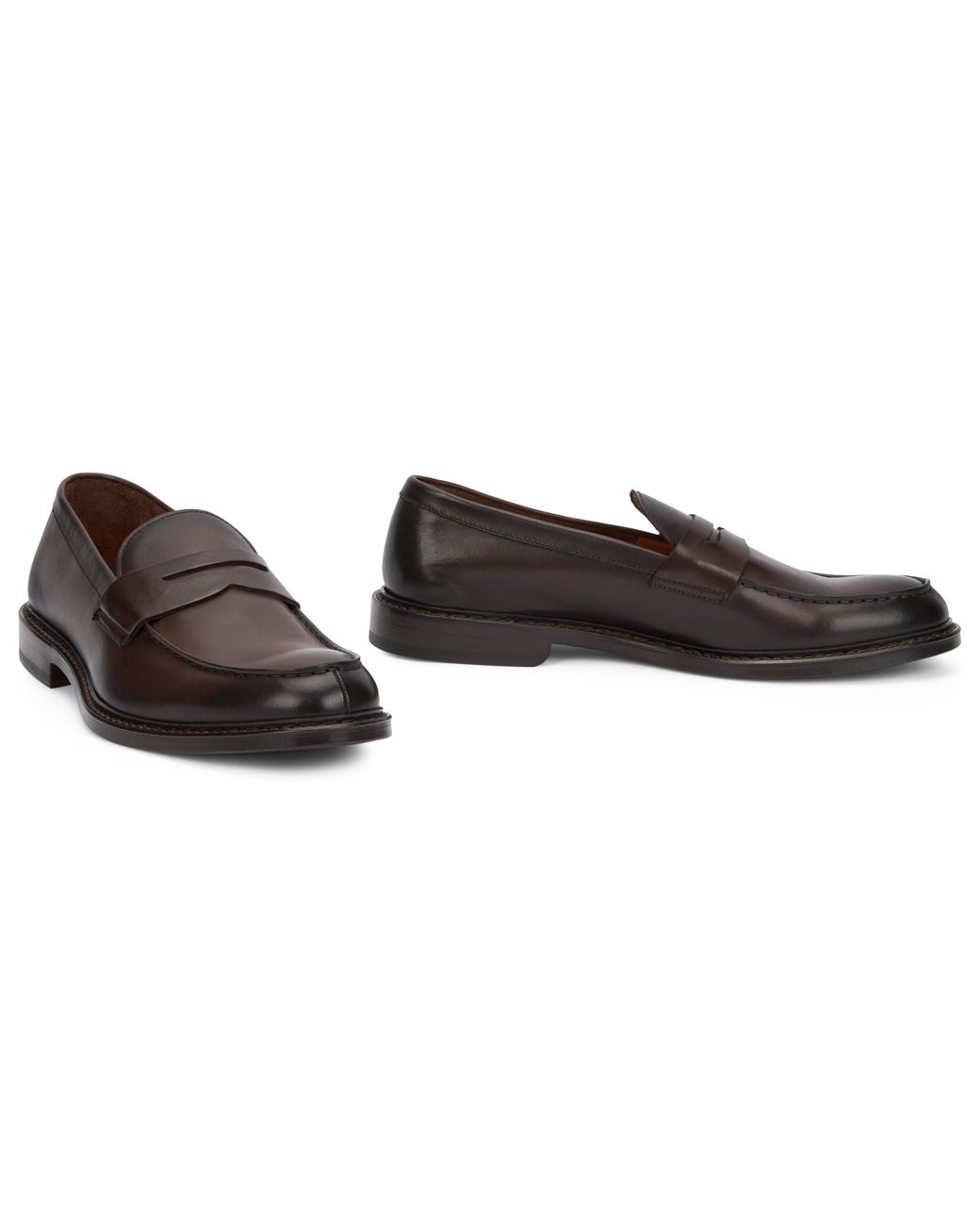 Doucal's Black Loafers for men