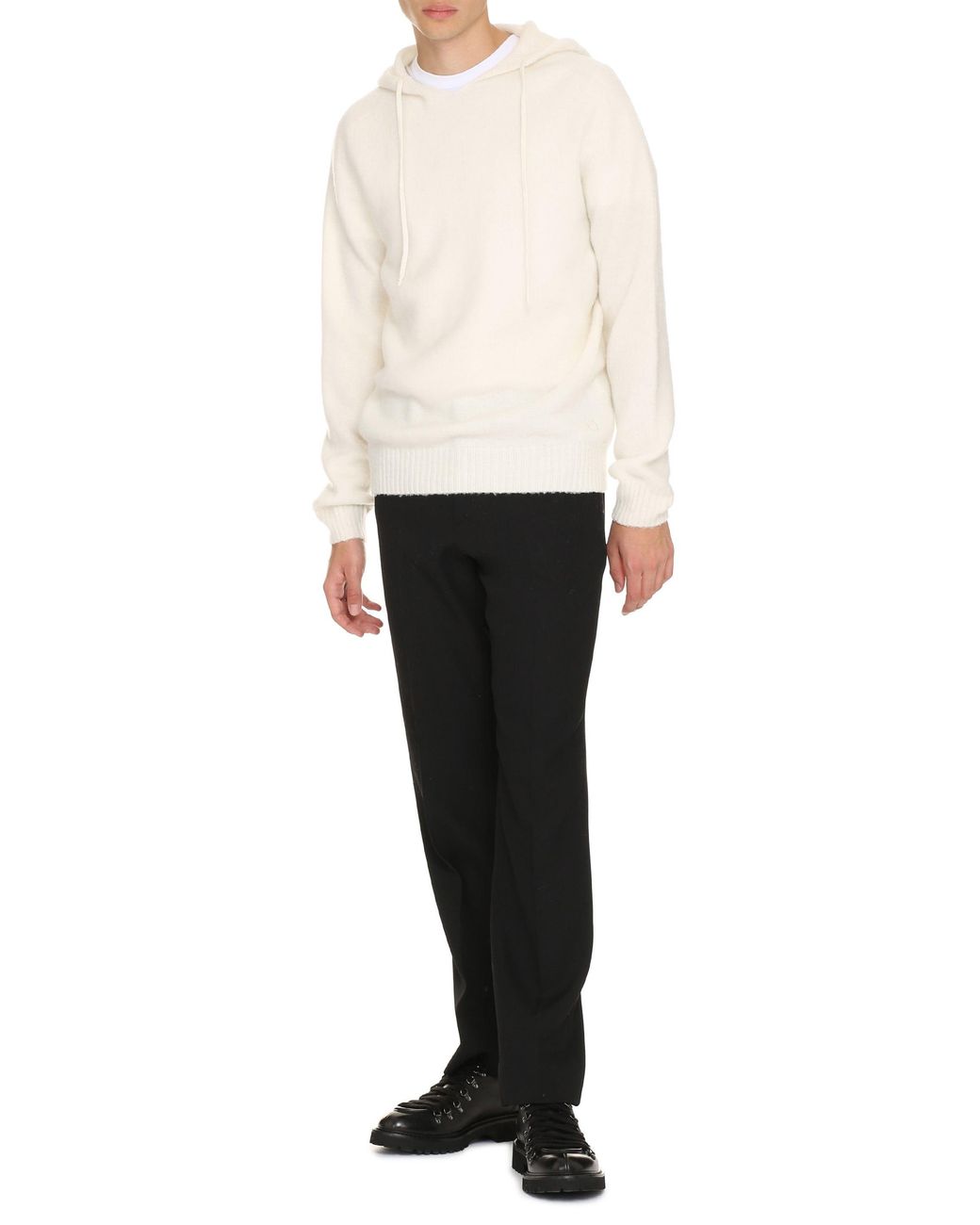 THE (Alphabet) White The (Knit) for men