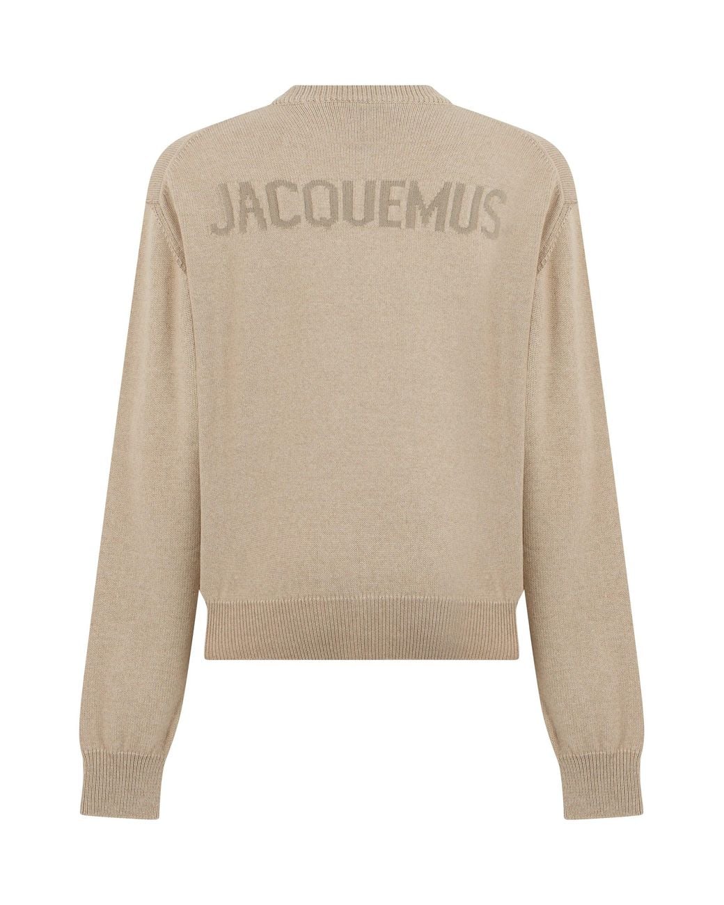 Jacquemus Natural Cardigan With Buttons