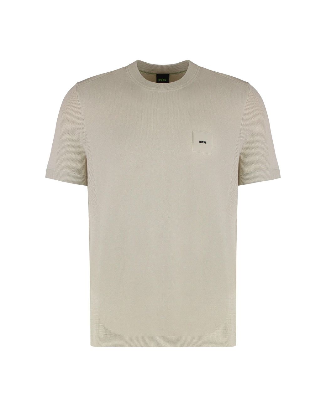 Boss Natural T-Shirt Short-Sleeved for men