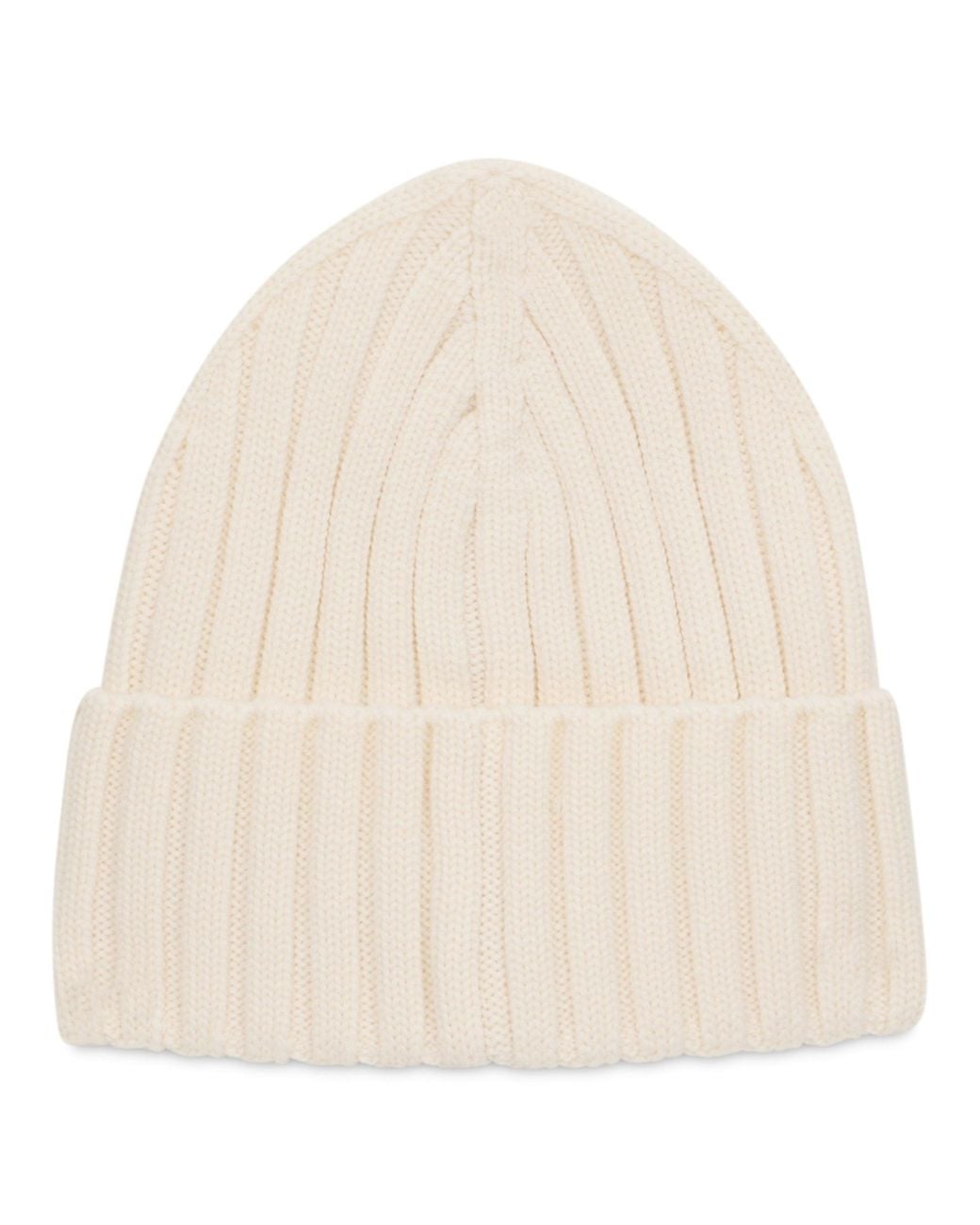 Moncler Natural Knitted Beanie