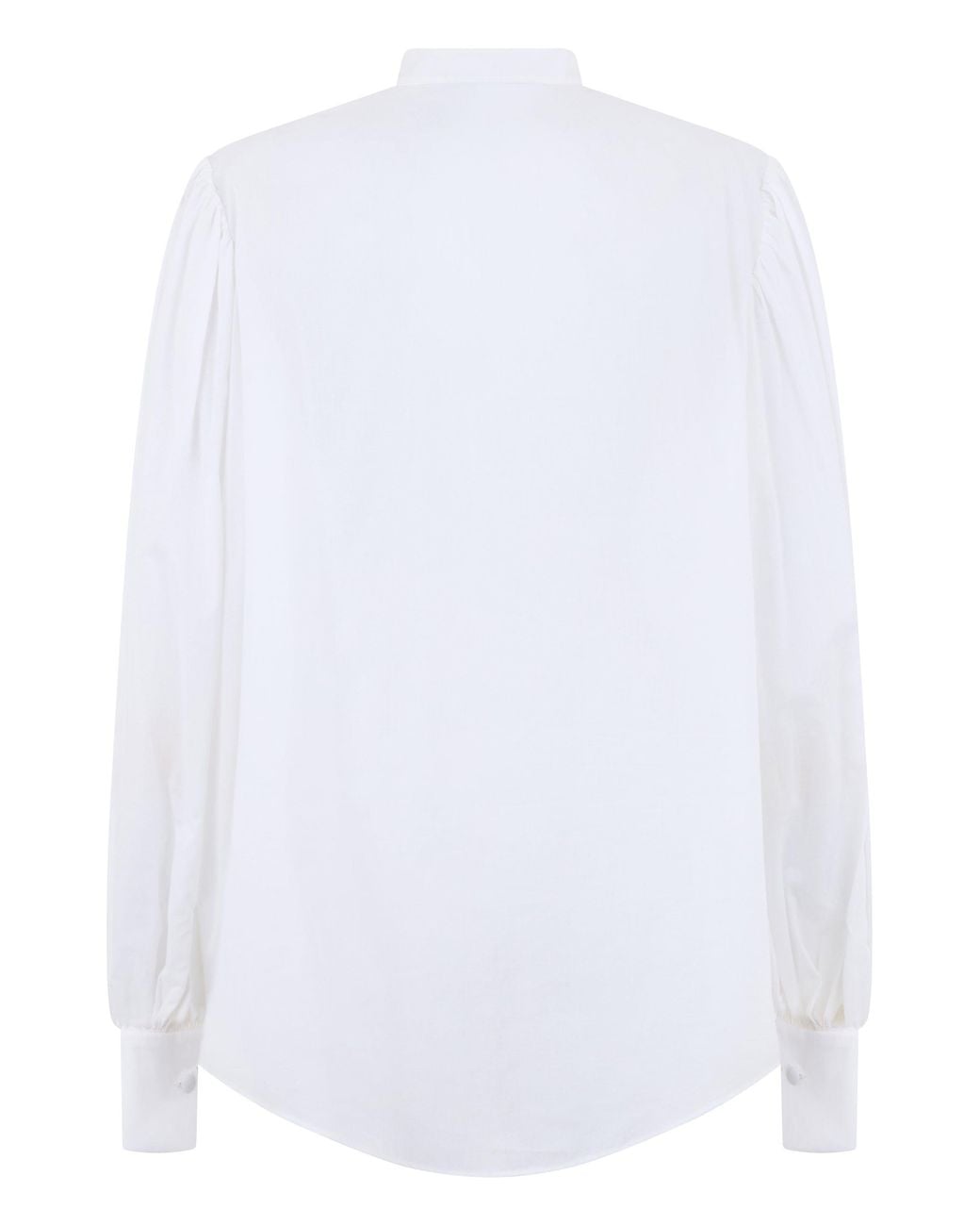 LES FILLES D'EVA White Long-Sleeve Blouse, Elegant And Versatile