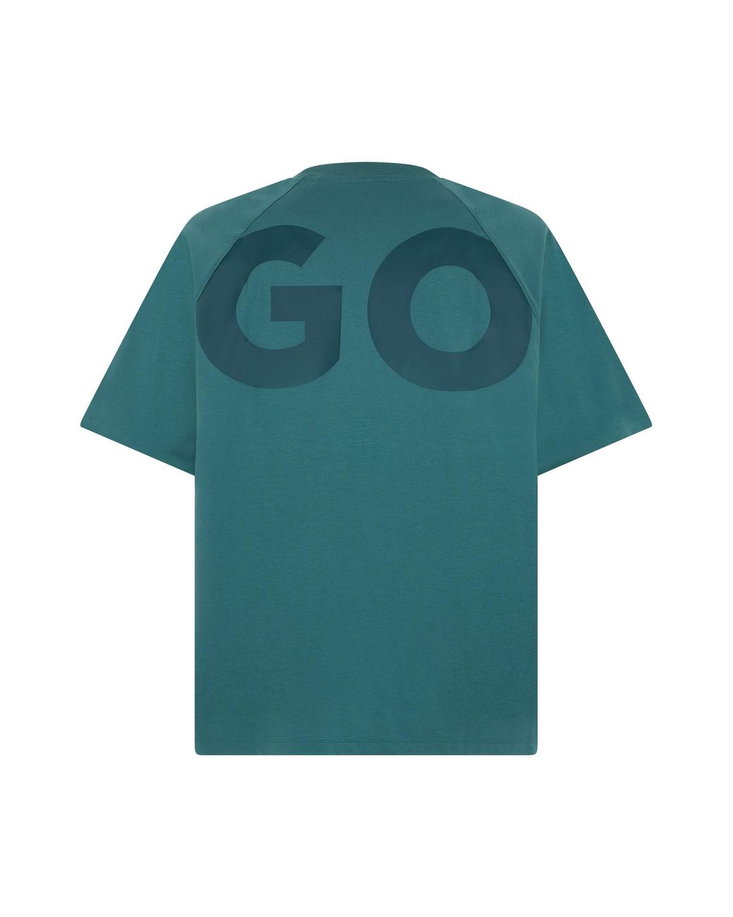 Boss Blue T-Shirt With Print for men
