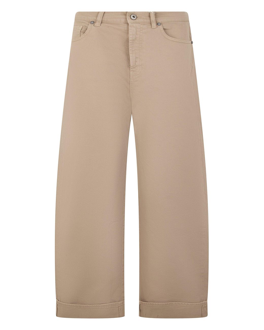 P.A.R.O.S.H. Natural Wide Denim Pants
