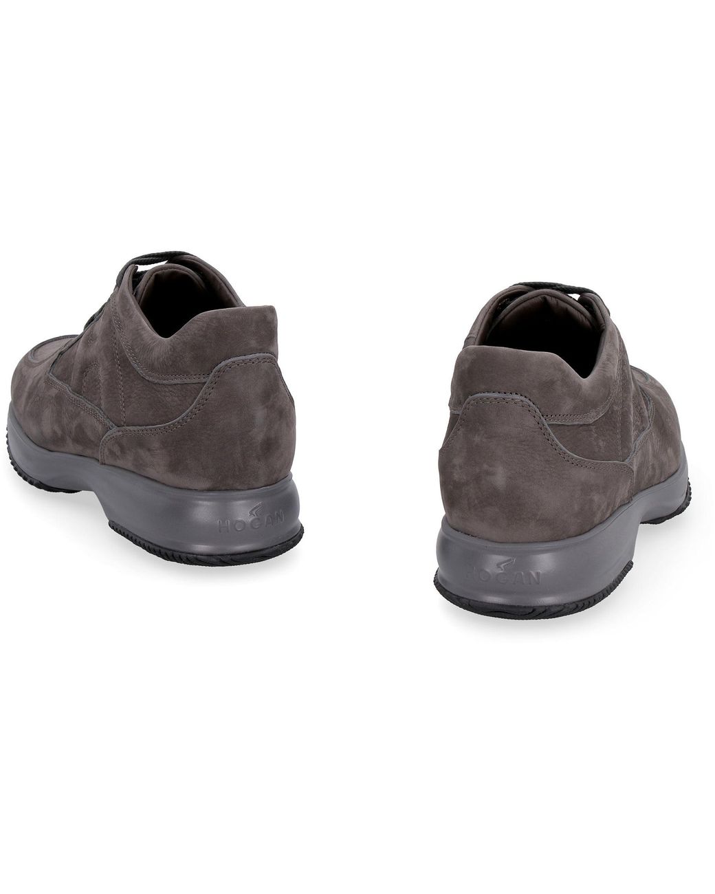 Hogan Brown Premium Leather Sneakers for men