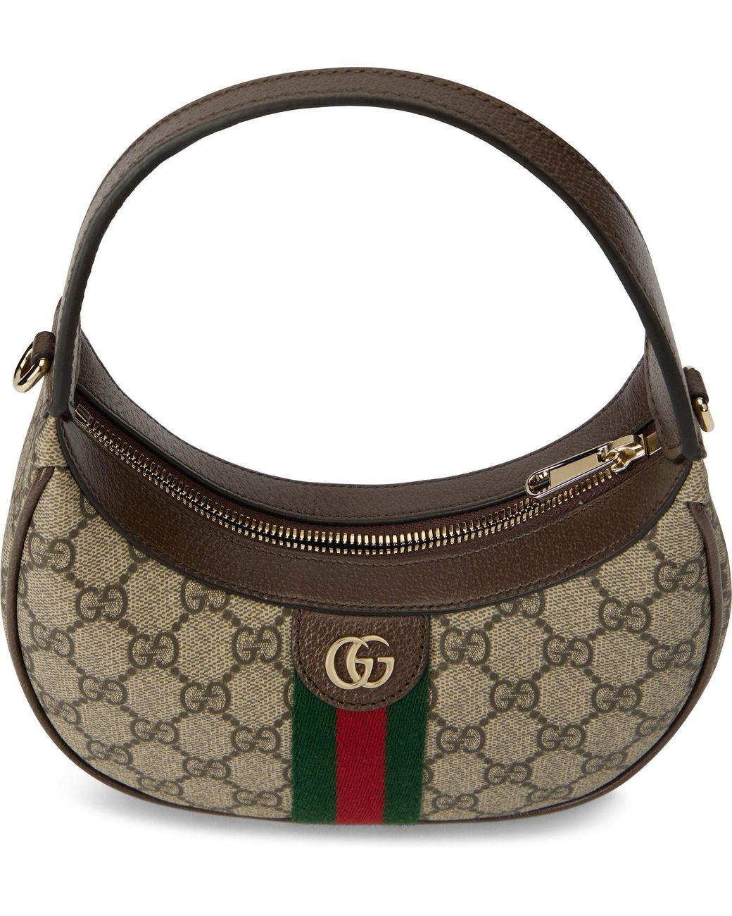 Gucci Gray Ophidia Shoulder Bag Small Size