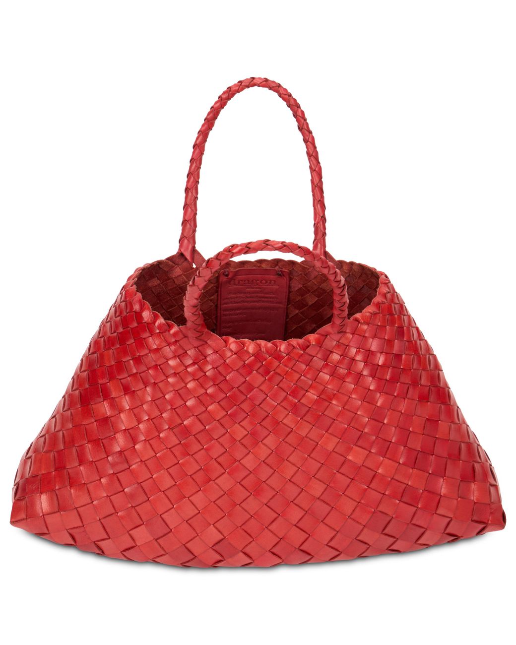 Dragon Diffusion Red Woven Tote Bag