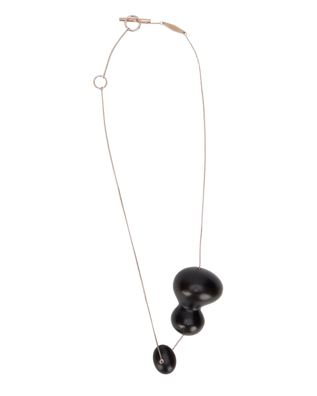 Max Mara White Necklace With Pendant