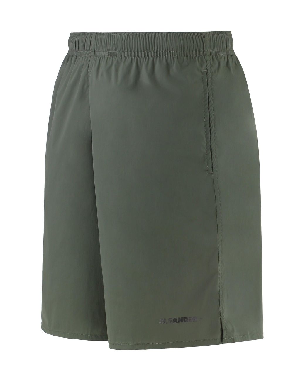 Jil Sander Green Nylon Swim Shorts for men