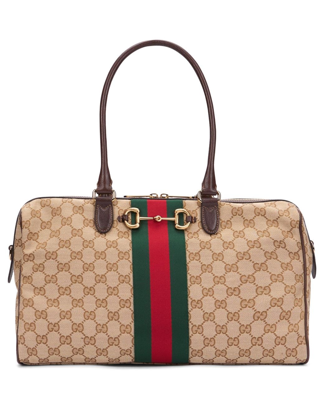 Gucci Natural Handbag Large Fabric Bag