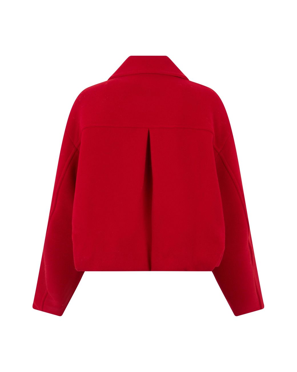 Pinko Red Double-Breasted Coat