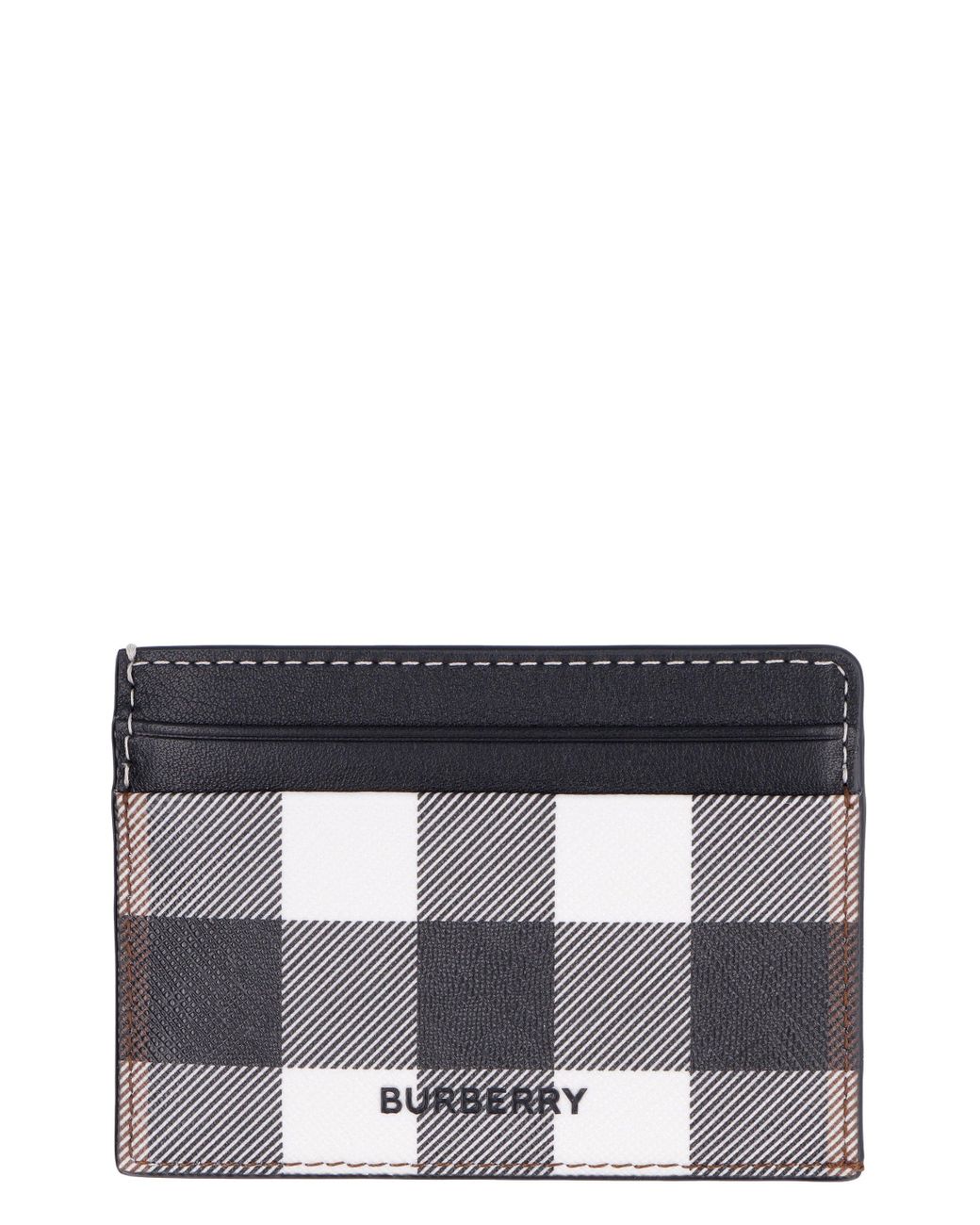 Burberry Coated Canvas Card Holder for Men Lyst