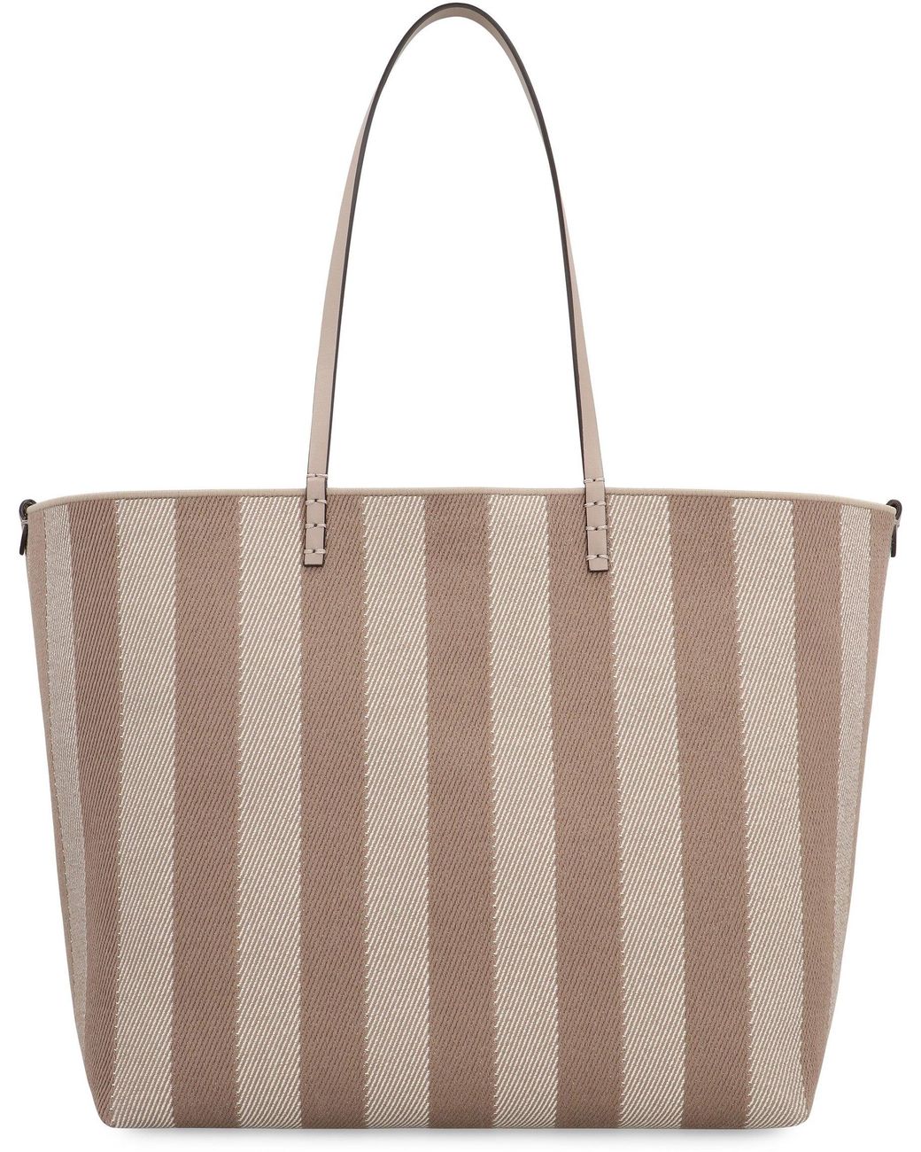 Tote bag Roll Large di Fendi in Brown