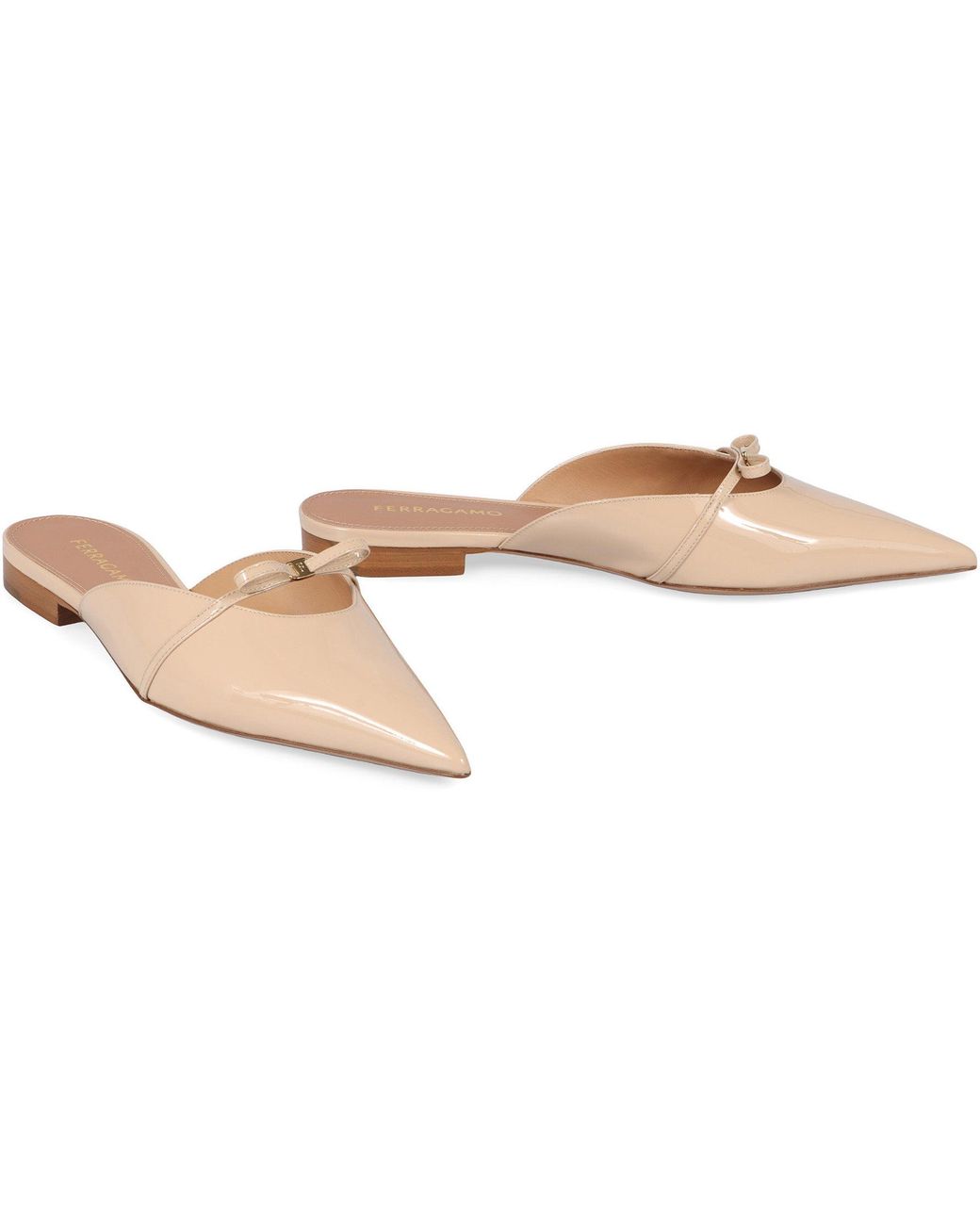 Ferragamo Multicolor Pointy-Toe Mules