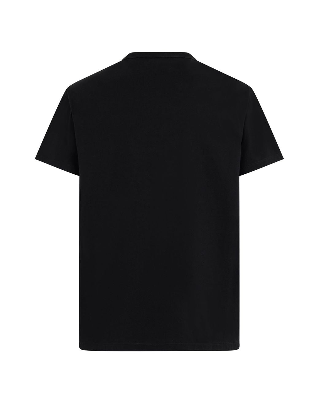 Maison Margiela Black T-Shirt With Logo for men