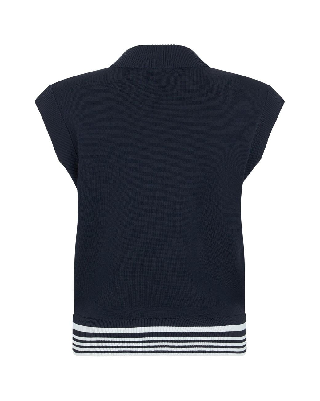 Autry Blue Sweater Without Sleeves