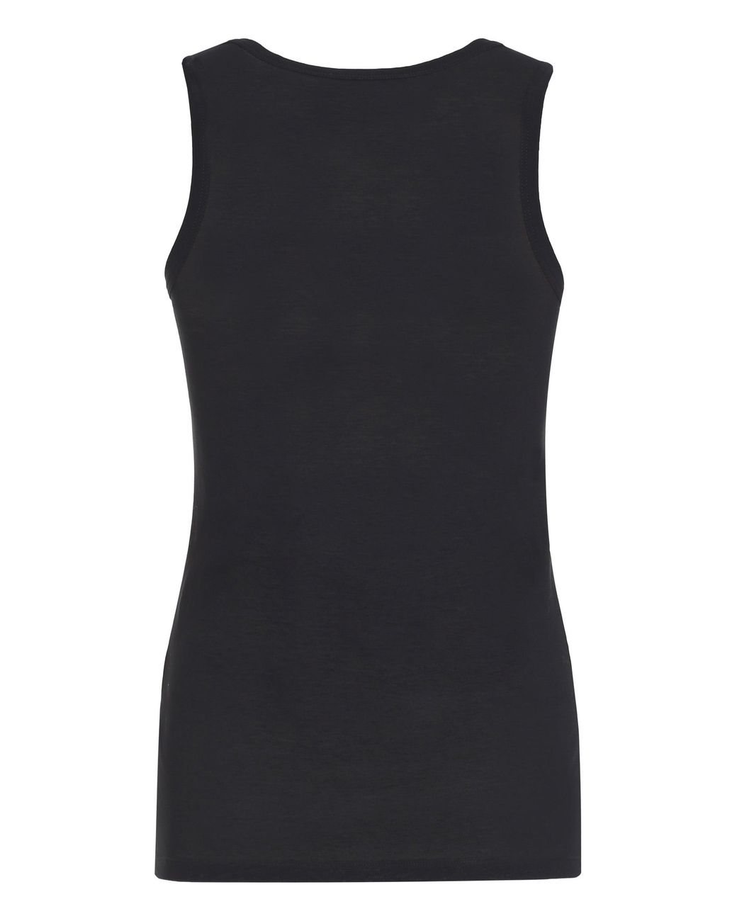Jil Sander Black Cotton Tank Top