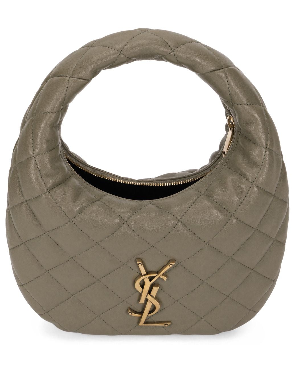 Saint Laurent Gray Icarino Handbag